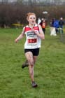 Phillipa Chambers (Gateshead0 wins the under-15 girls 2012 North East Championships, Summerhill Country Park, Hartlepool.